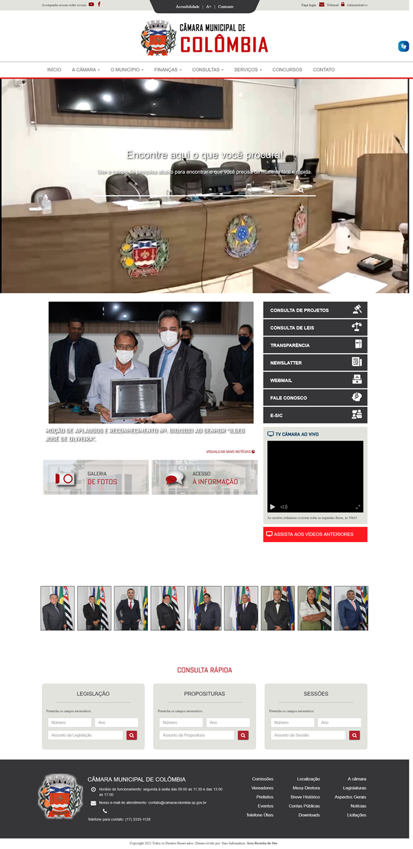 Visualize fotos Tipo: Tipo de Galeria / Descrição: Layouts - SINO INFORMÁTICA